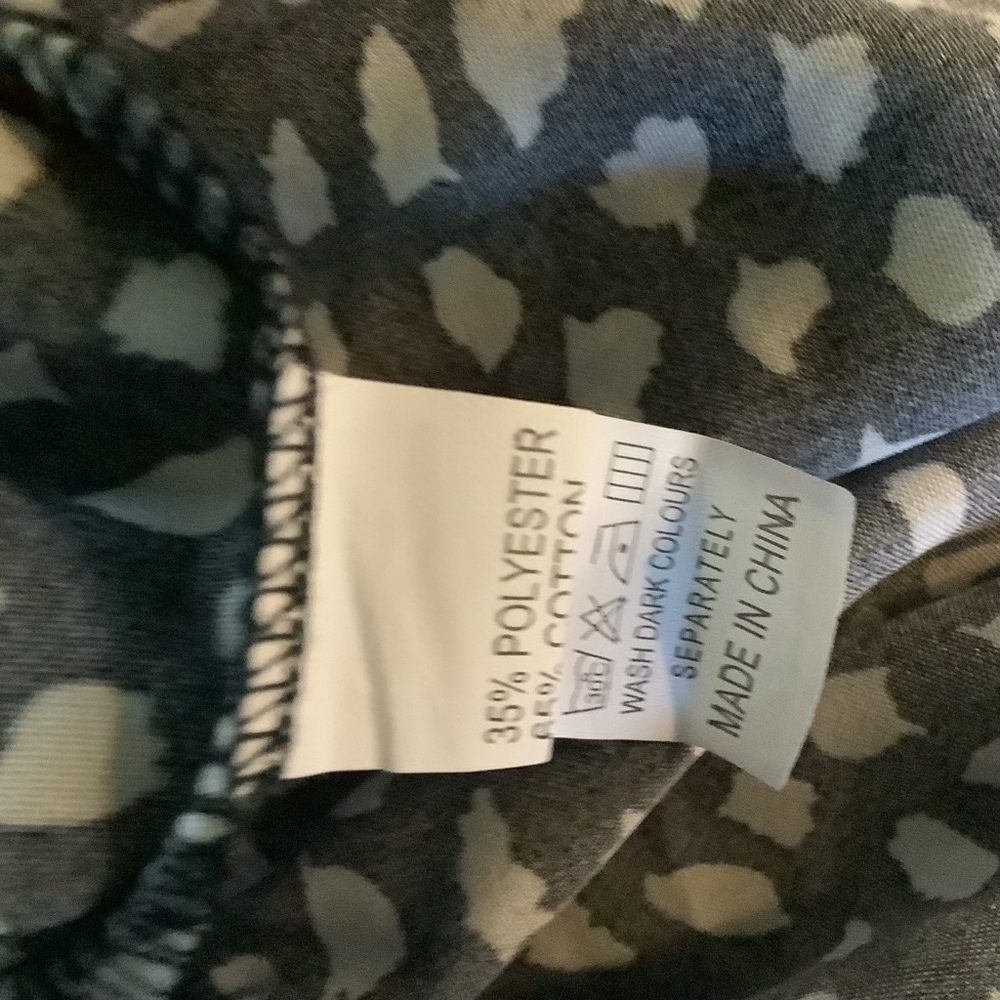 Women's Ecowish Dress, Black & White, Size M - Picture 3 of 13